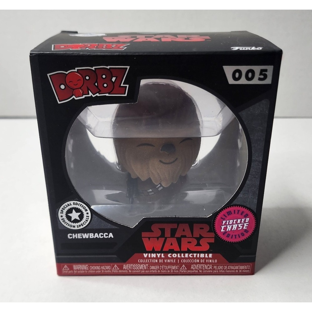 Funko Dorbz - Star Wars - Chewbacca (Flocked Chase) #005 - NIB